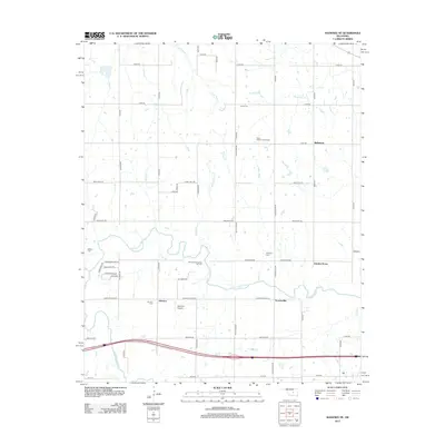 2012 Map of Shawnee NE, 2012 Print