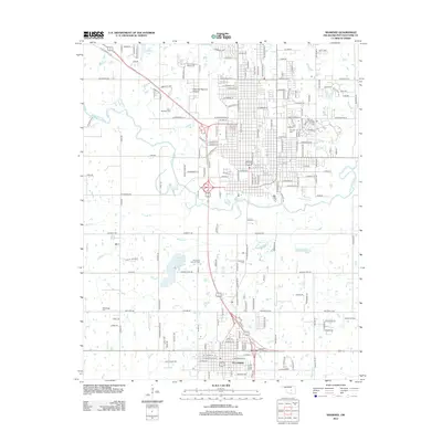 2013 Map of Shawnee, 2013 Print