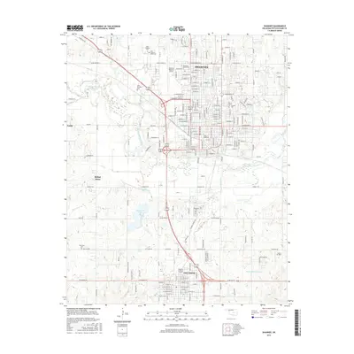 2016 Map of Shawnee, 2016 Print