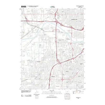 2009 Map of Shawnee, 2009 Print