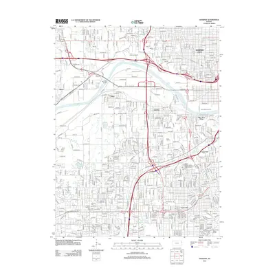 2012 Map of Shawnee, 2012 Print