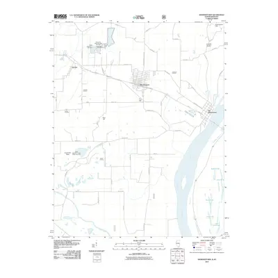 2010 Map of Shawneetown, 2010 Print