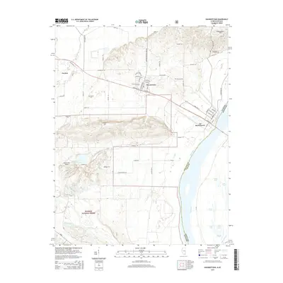 2015 Map of Shawneetown, 2015 Print