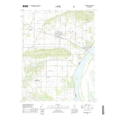 2018 Map of Shawneetown, 2018 Print