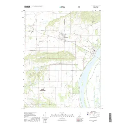 2021 Map of Shawneetown, 2021 Print