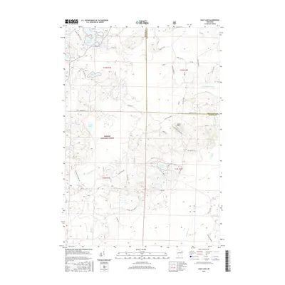2015 Map of Shay Lake, 2015 Print