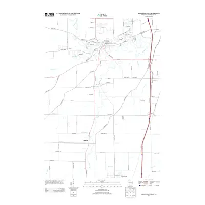2013 Map of Sheboygan Falls, 2013 Print
