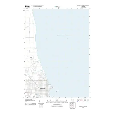 2010 Map of Sheboygan North, 2010 Print