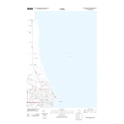 2013 Map of Sheboygan North, 2013 Print