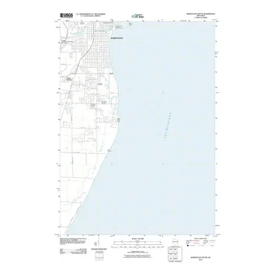 2010 Map of Sheboygan South, 2010 Print