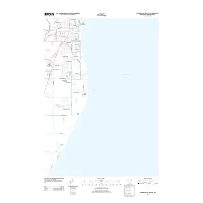 2013 Map of Sheboygan South, 2013 Print