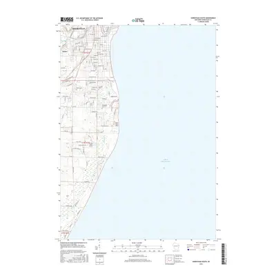 2016 Map of Sheboygan South, 2016 Print
