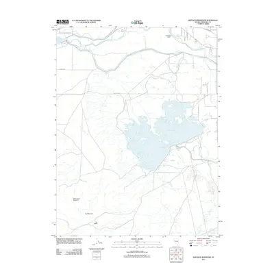 2011 Map of Sheckler Reservoir, 2011 Print
