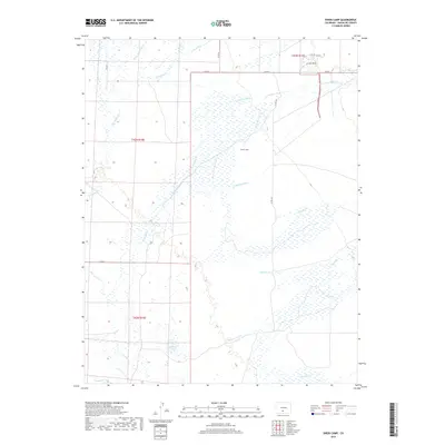 2019 Map of Sheds Camp, 2019 Print