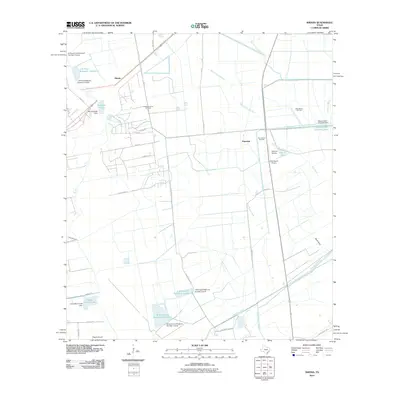 2010 Map of Sheeks, 2010 Print
