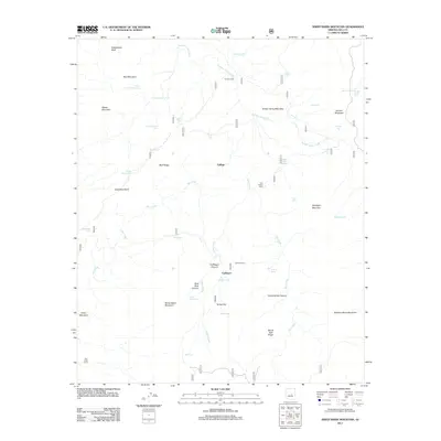 2011 Map of Sheep Basin Mountain, 2011 Print