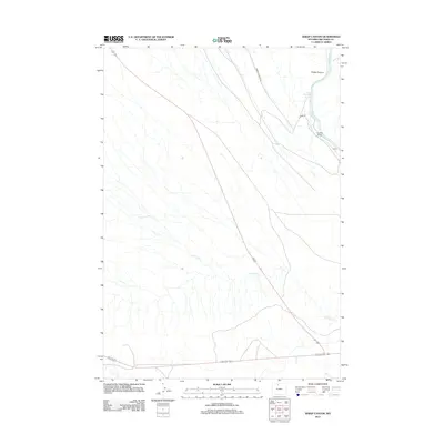 2012 Map of Sheep Canyon, 2012 Print