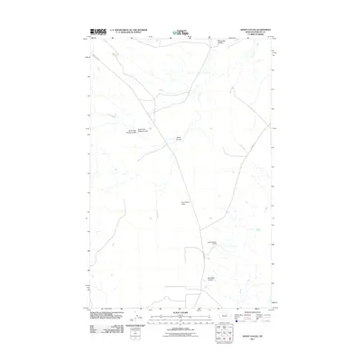 2011 Map of Sheep Coulee, 2011 Print