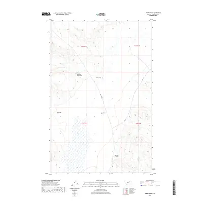 2020 Map of Sheep Coulee, 2020 Print