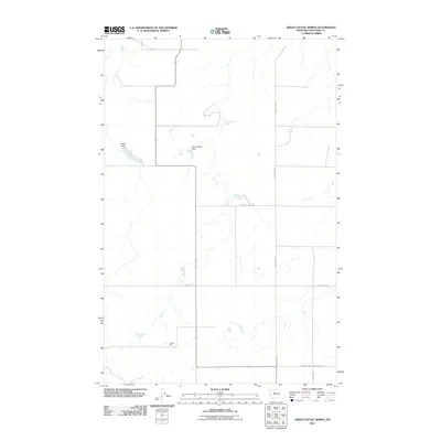 2011 Map of Sheep Coulee Spring, 2011 Print