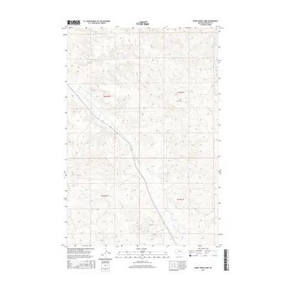2017 Map of Sheep Creek Camp, 2017 Print