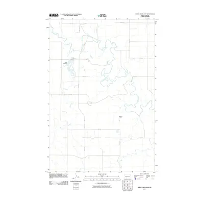 2011 Map of Sheep Creek Dam, 2011 Print