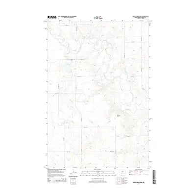 2014 Map of Sheep Creek Dam, 2014 Print