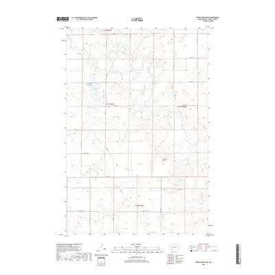 2018 Map of Sheep Creek Dam, 2018 Print
