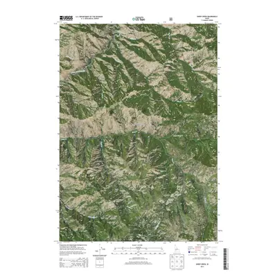 2013 Map of Sheep Creek, 2013 Print
