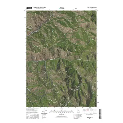 2017 Map of Sheep Creek, 2017 Print