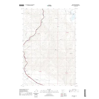 2020 Map of Sheep Creek, 2020 Print