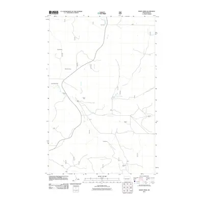 2011 Map of Sheep Creek, 2011 Print