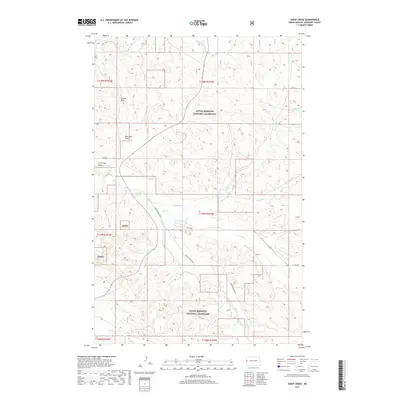 2017 Map of Sheep Creek, 2017 Print