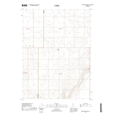 2018 Map of Sheep Creek Range NE, 2018 Print