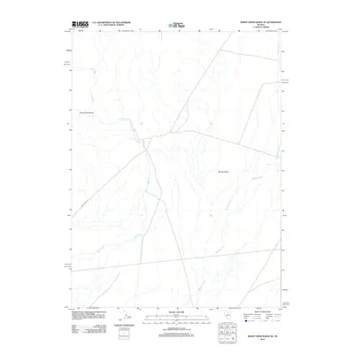 2012 Map of Sheep Creek Range SE, 2012 Print