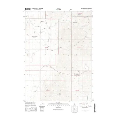 2013 Map of Sheep Creek Spring, 2013 Print