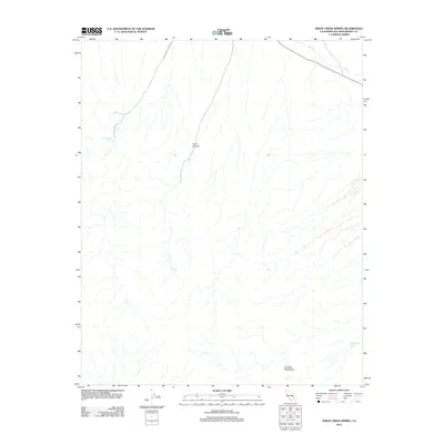 2012 Map of Sheep Creek Spring, 2012 Print