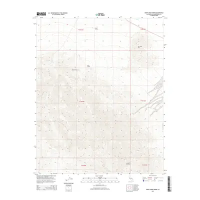 2015 Map of Sheep Creek Spring, 2015 Print