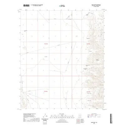 2020 Map of Sheep Draw, 2020 Print