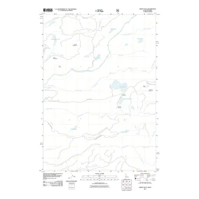 2011 Map of Sheep Falls, 2011 Print