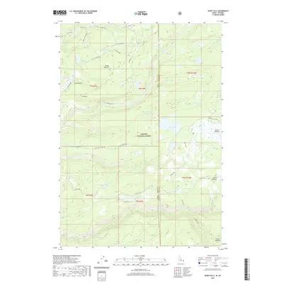 2020 Map of Sheep Falls, 2020 Print
