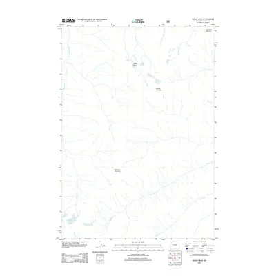 2012 Map of Sheep Mesa, 2012 Print