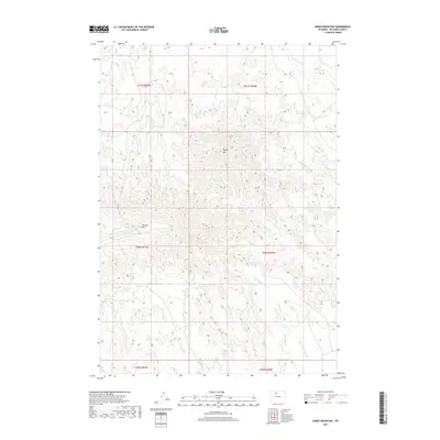 2017 Map of Sheep Mountain, 2017 Print