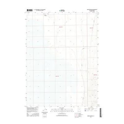 2017 Map of Sheep Mountain, 2017 Print