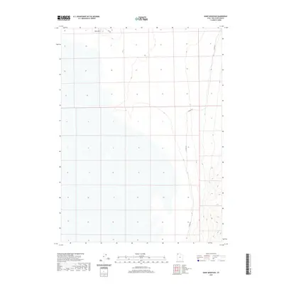 2020 Map of Sheep Mountain, 2020 Print