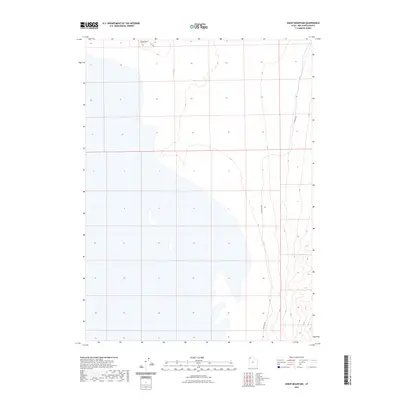 2023 Map of Sheep Mountain, 2023 Print