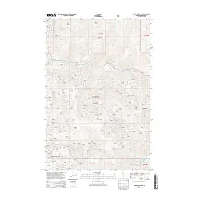 2013 Map of Sheep Mountain, 2013 Print