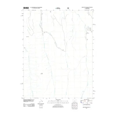 2011 Map of Sheep Mountain, 2011 Print