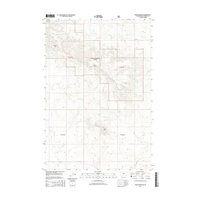 2015 Map of Sheep Mountain, 2015 Print