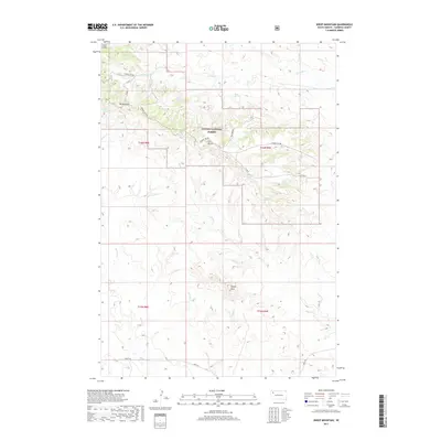 2017 Map of Sheep Mountain, 2017 Print